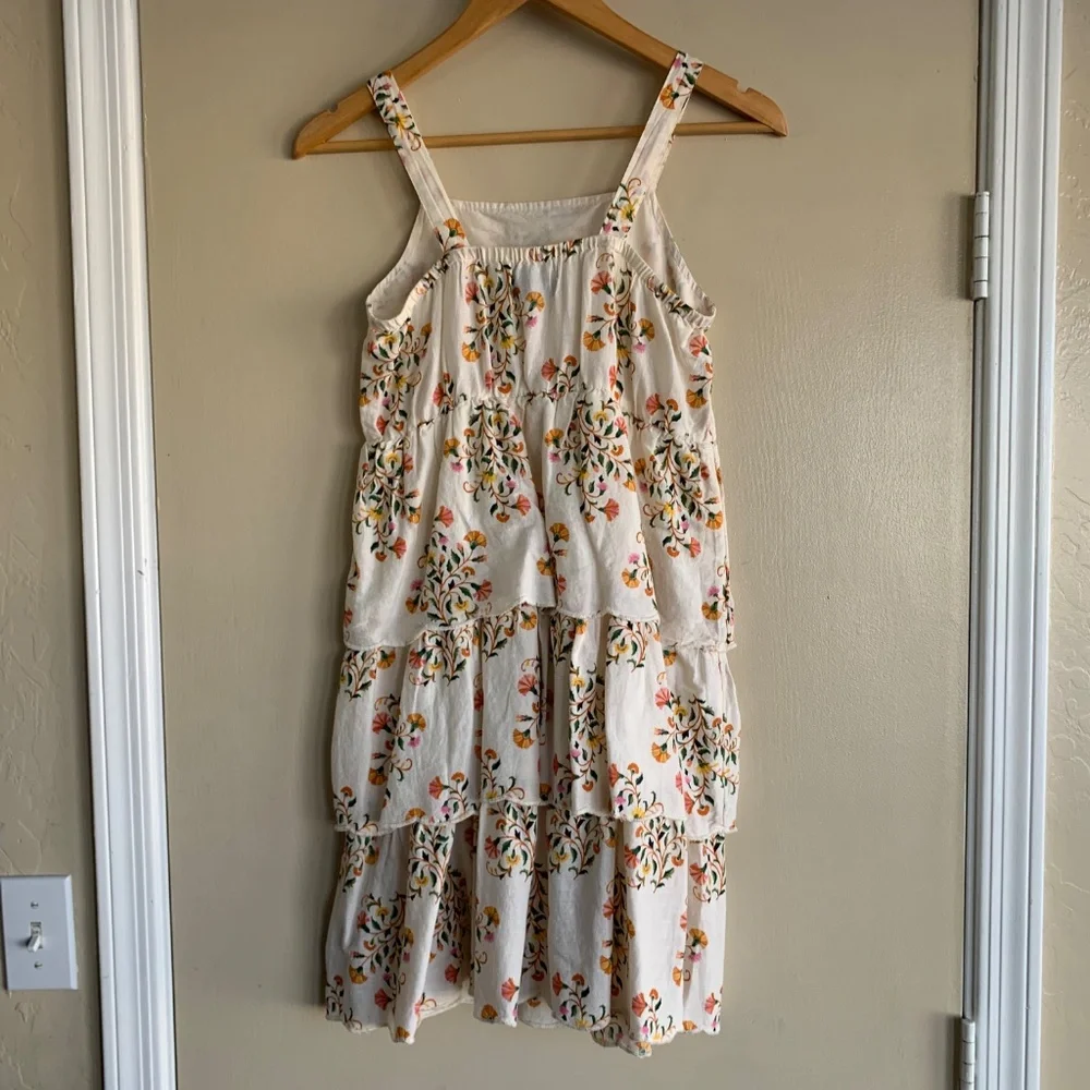 Old Navy Floral Tiered Sundress Girls XL or 14/16 Party Summer Spring